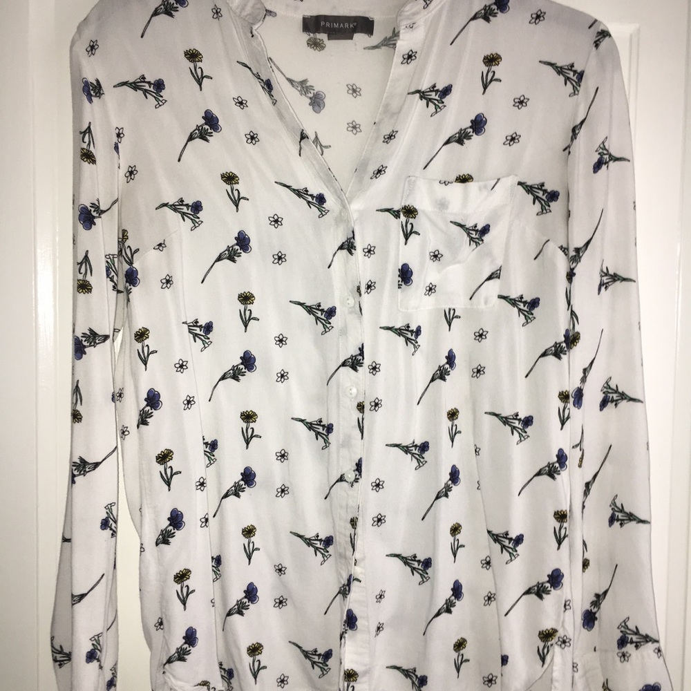 Flowery Blouse